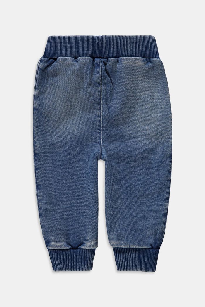 Jeans with a drawstring waistband