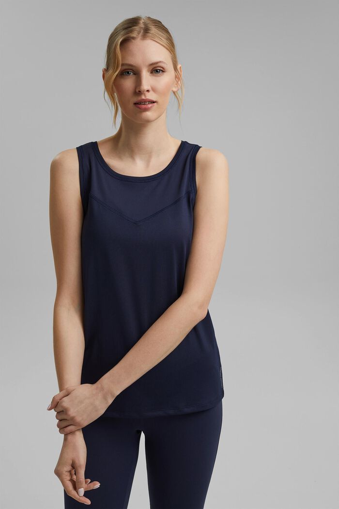 Recycled: active top with E-DRY