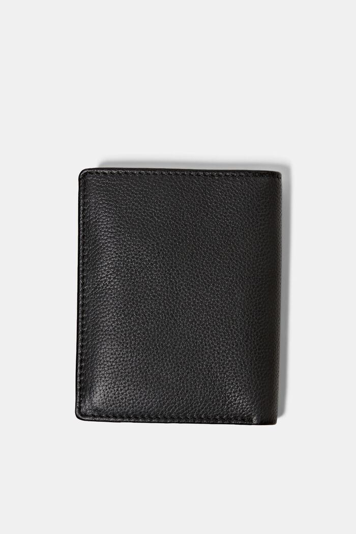 Leather wallet, BLACK, detail image number 1