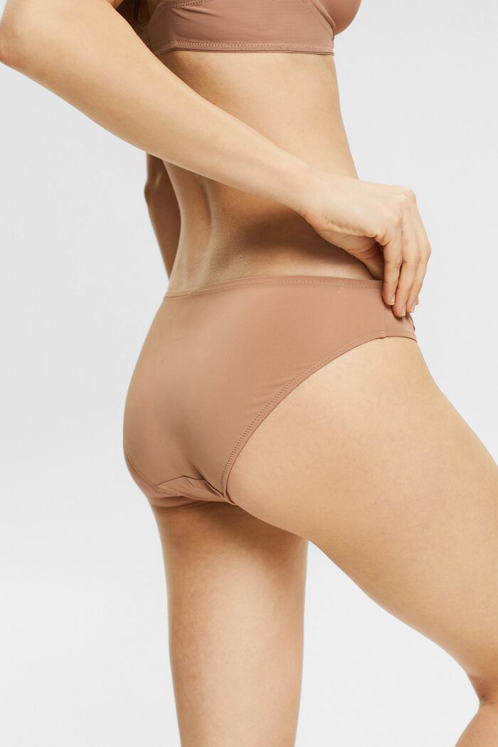 Microfibre briefs in a double pack, SKIN BEIGE, overview