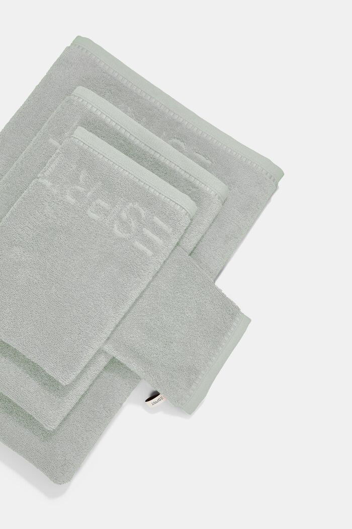 With TENCEL™: terry cloth towel collection, STONE, detail image number 4
