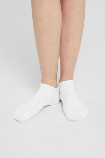2-pack of trainer socks, organic cotton