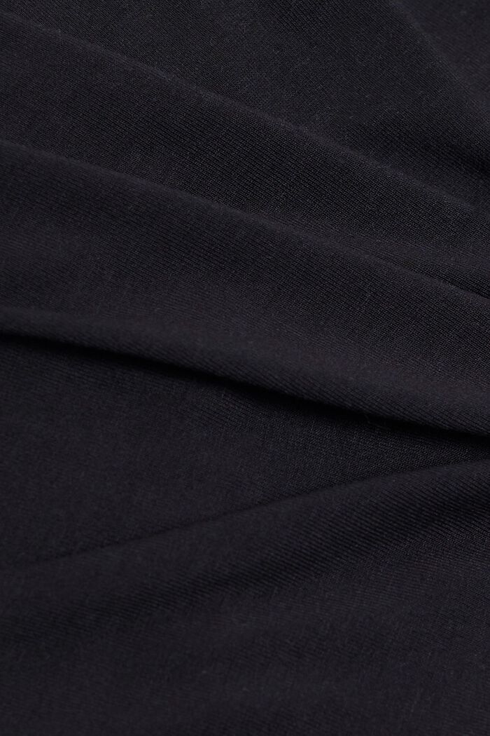 Pyjama set with heart print, BLACK, detail image number 5