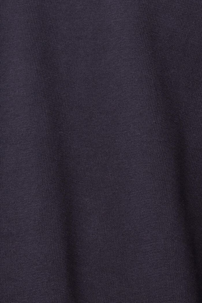 Knit hooded jumper, NAVY, detail image number 4