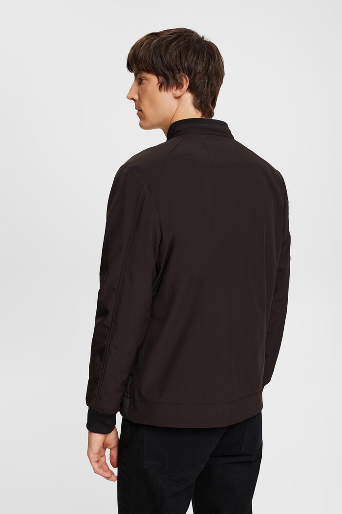 Softshell jacket, BLACK, detail image number 3