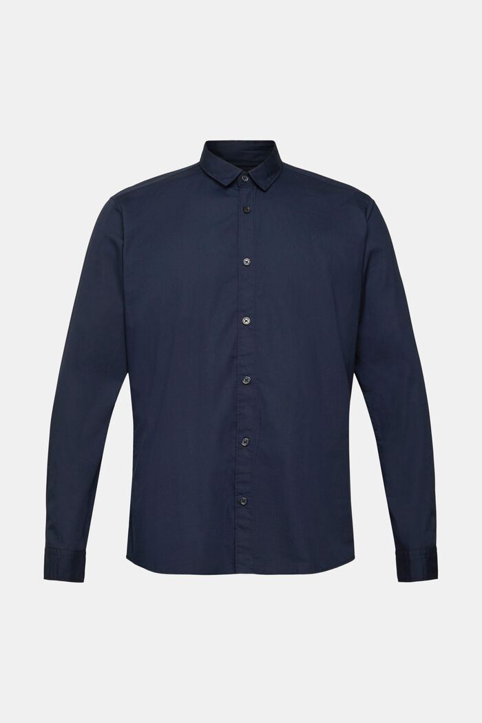 Slim fit, sustainable cotton shirt, NAVY, detail image number 2