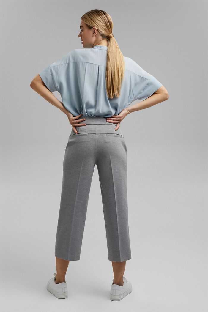 SOFT PUNTO mix + match trousers, GUNMETAL, detail image number 3