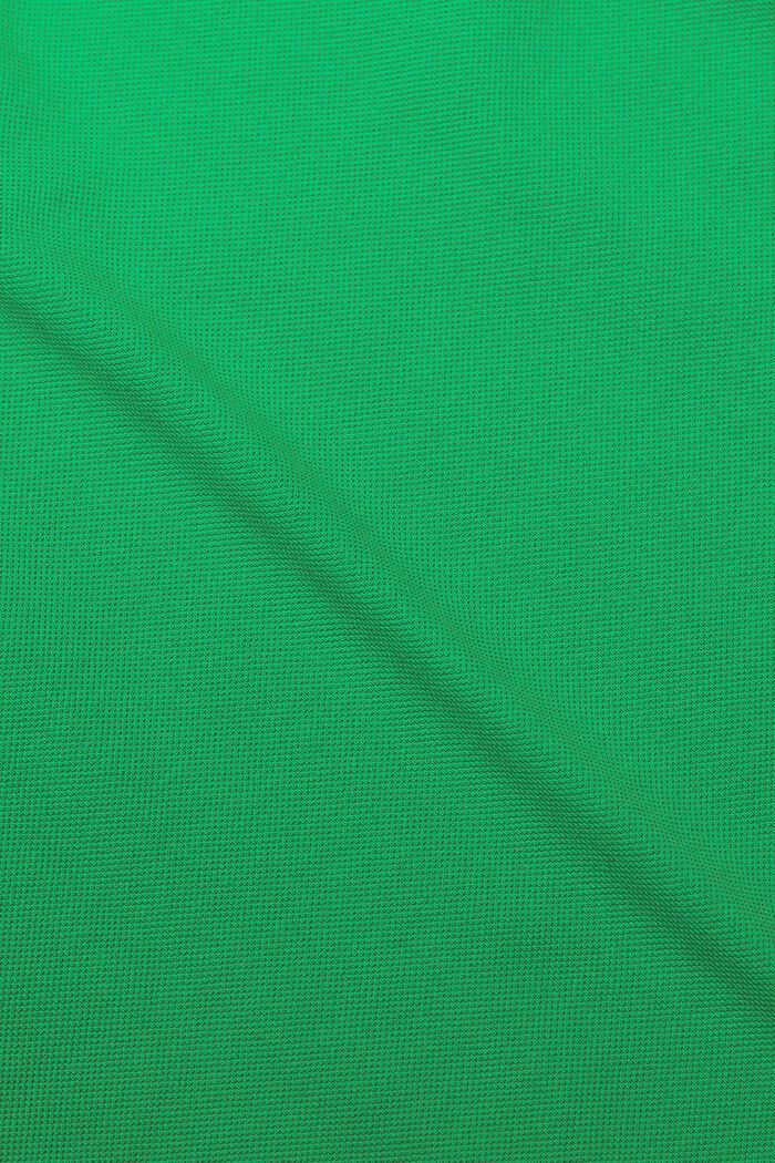 Pima Cotton Piqué Polo Shirt, GREEN, detail image number 4