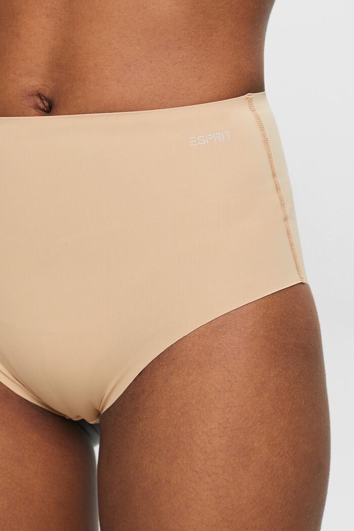 Recycled: soft shaping briefs, DUSTY NUDE, detail image number 2