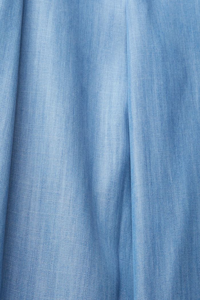Made of TENCEL™: lightweight denim trousers, BLUE LIGHT WASHED, detail image number 4