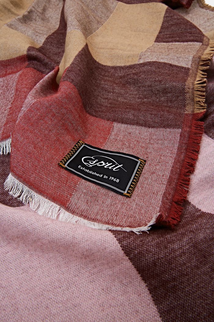 ESPRIT - Multi-coloured scarf, LENZING™ ECOVERO™ at our online shop