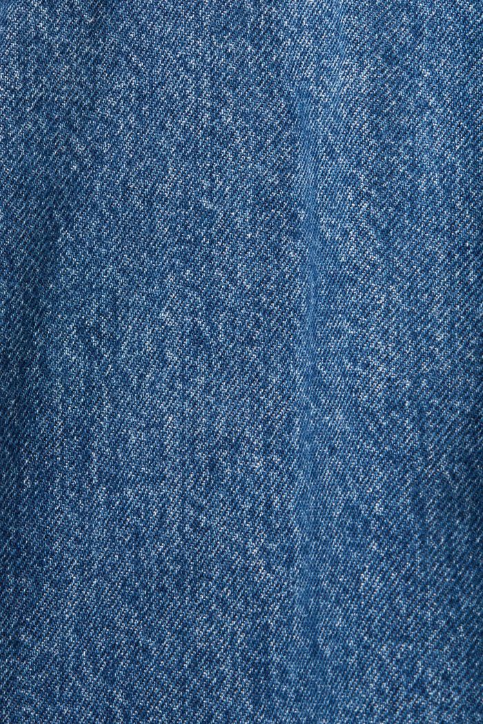 Sustainable cotton denim jacket, BLUE MEDIUM WASHED, detail image number 5