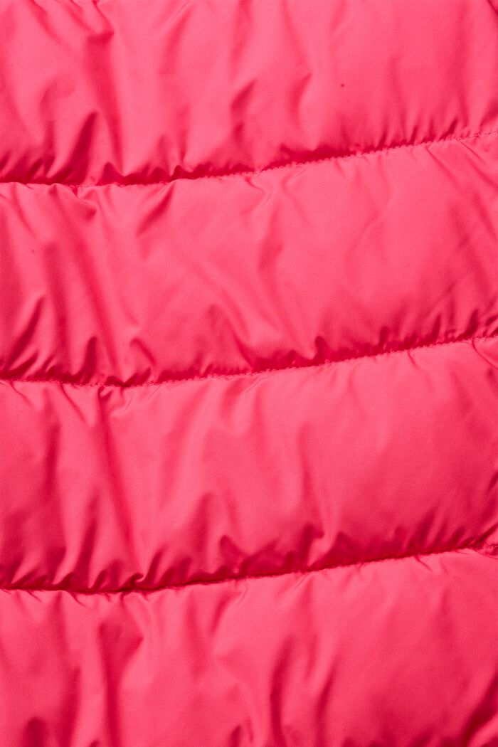 Quilted jacket with contrast lining, PINK FUCHSIA, detail image number 1