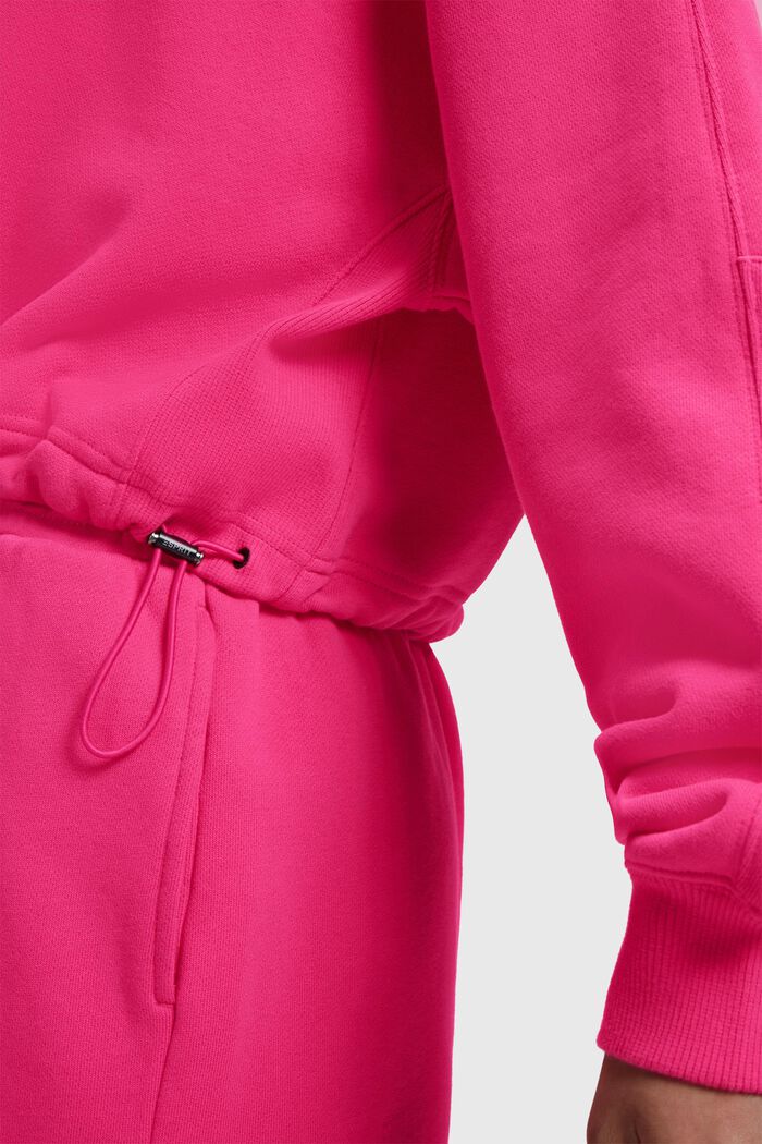 Color Dolphin Cropped Sweatshirt, PINK FUCHSIA, detail image number 2