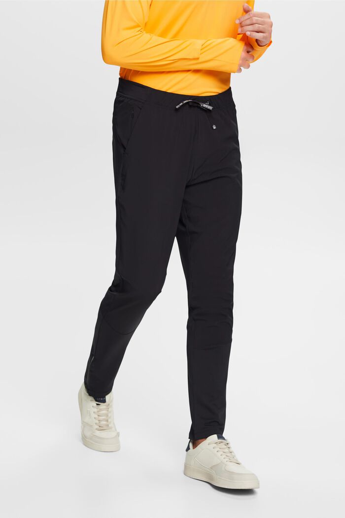 Active trousers with E-DRY, BLACK, detail image number 0