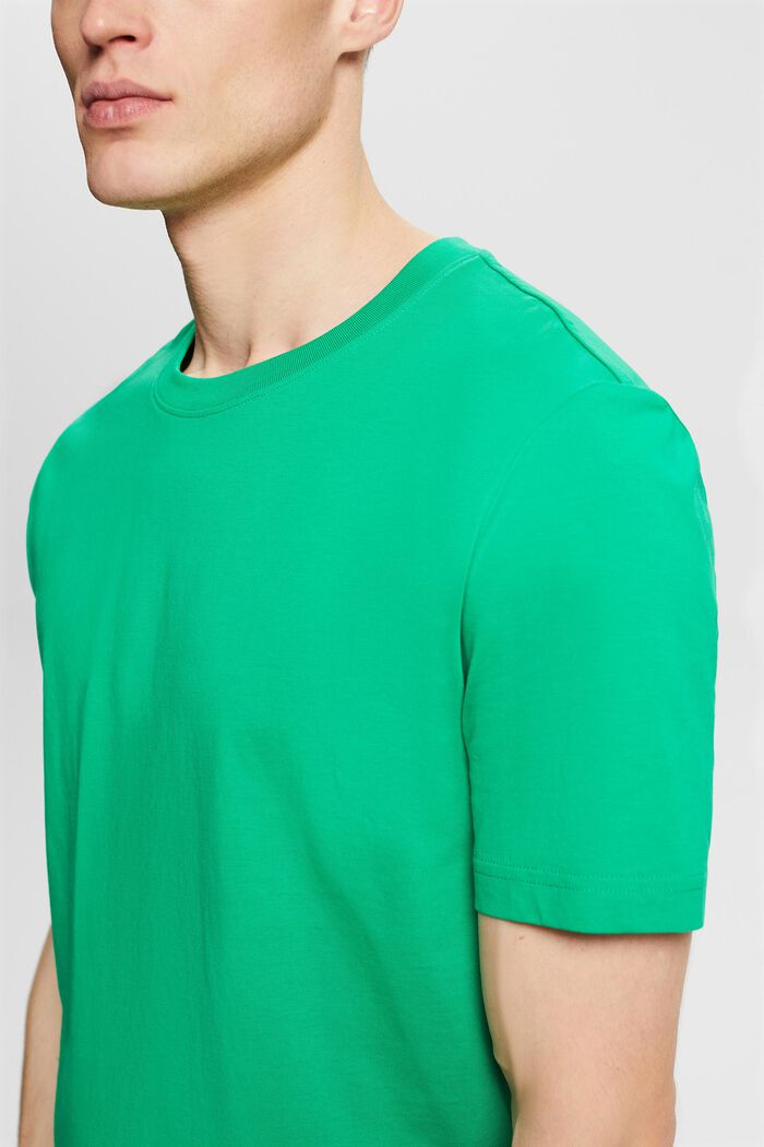 Organic Cotton Jersey T-Shirt, GREEN, detail image number 3