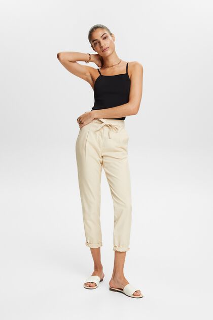 Belted Chino Pants