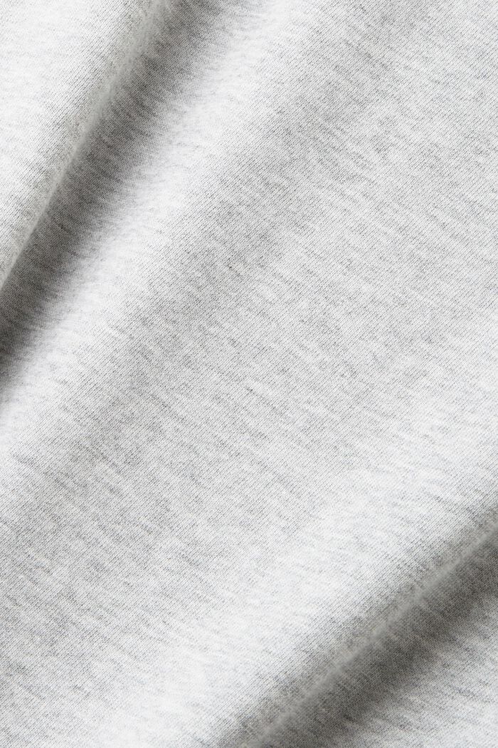 Long-sleeved top with dolphin print, LIGHT GREY, detail image number 6