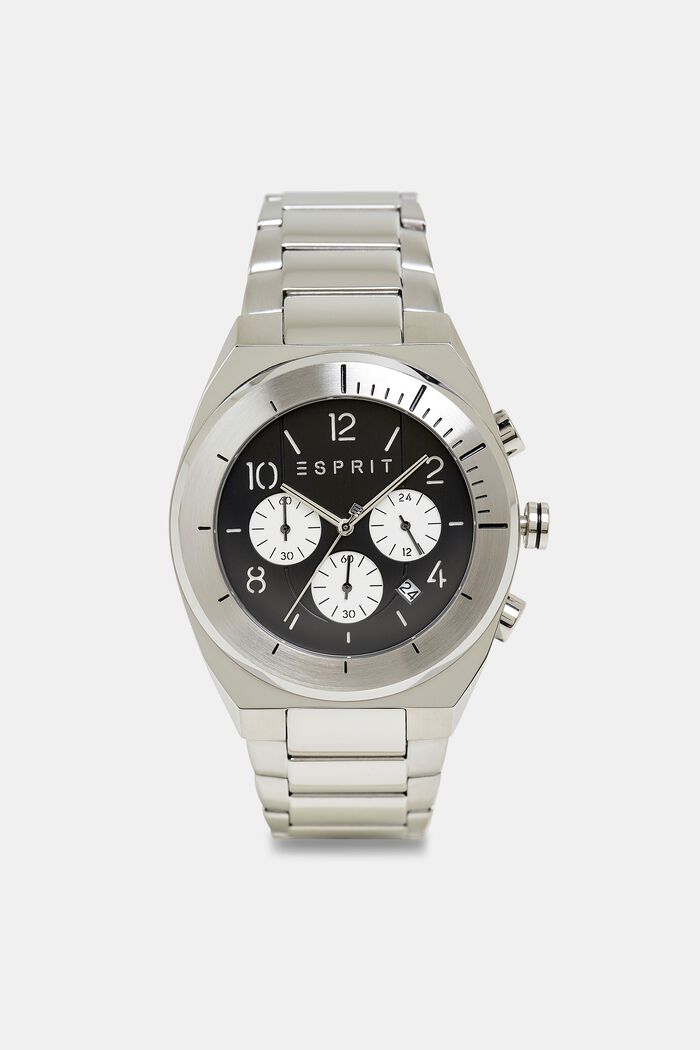 Stainless-steel chronograph