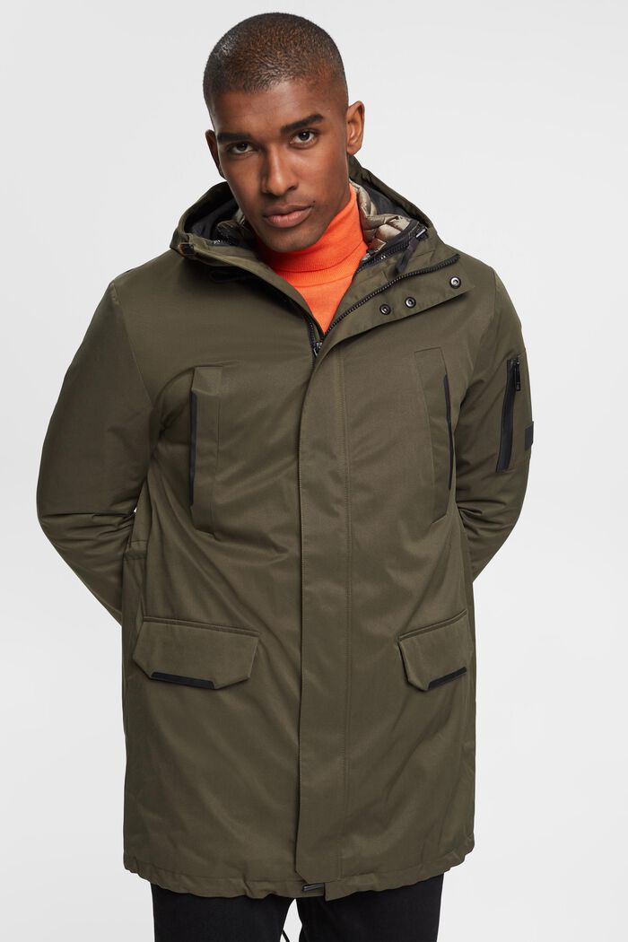 Ongepast traagheid Wreedheid ESPRIT - Parka jacket with detachable lining at our online shop