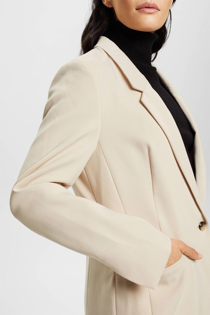 Single-breasted blazer, LIGHT TAUPE, detail image number 2