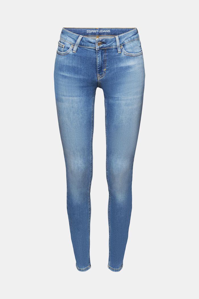 Mid-Rise Skinny Jeans, BLUE MEDIUM WASHED, detail image number 7