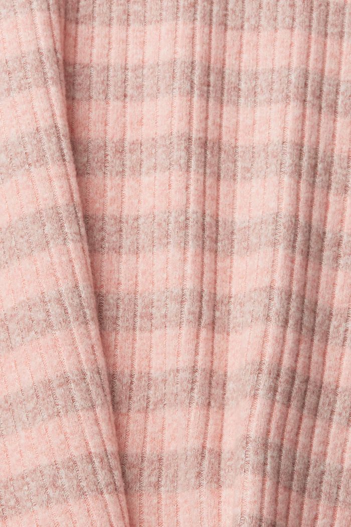 Striped sweater, TERRACOTTA, detail image number 1