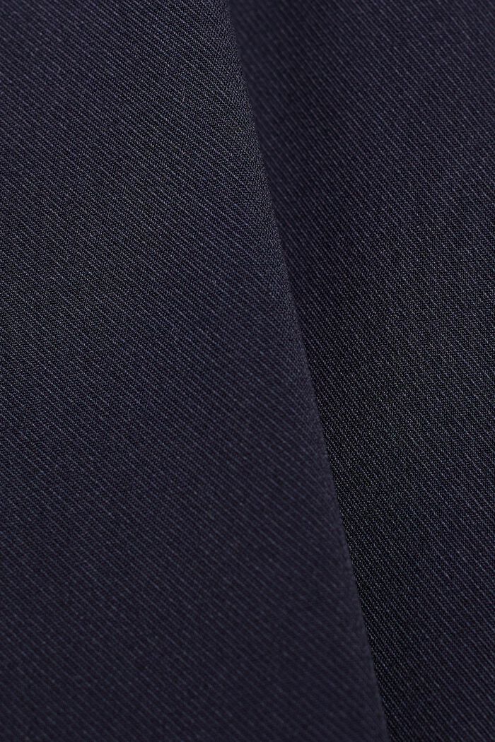 Single-breasted twill blazer, NAVY, detail image number 5