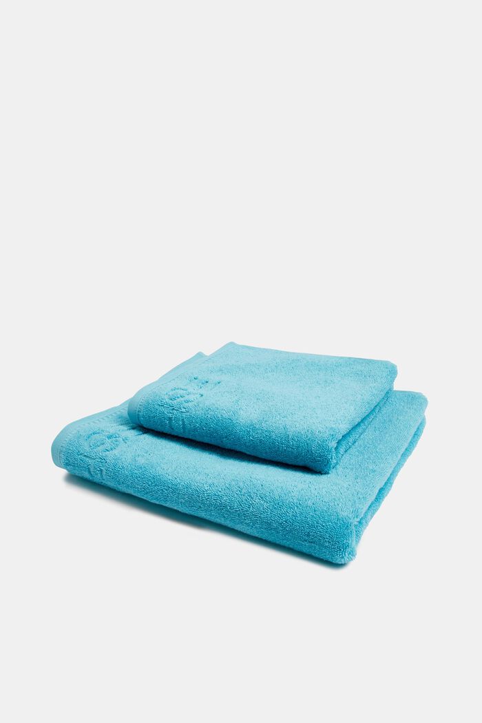 Terry cloth towel collection, TURQUOISE, detail image number 3