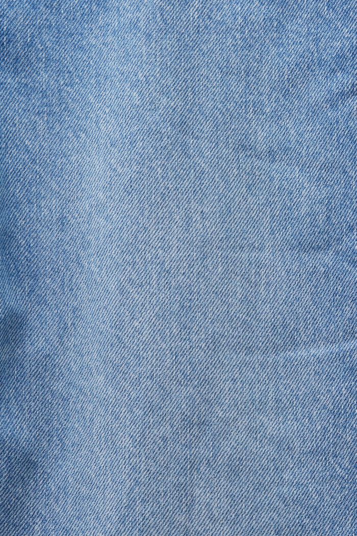High-Rise Retro Classic Jeans, BLUE BLEACHED, detail image number 6