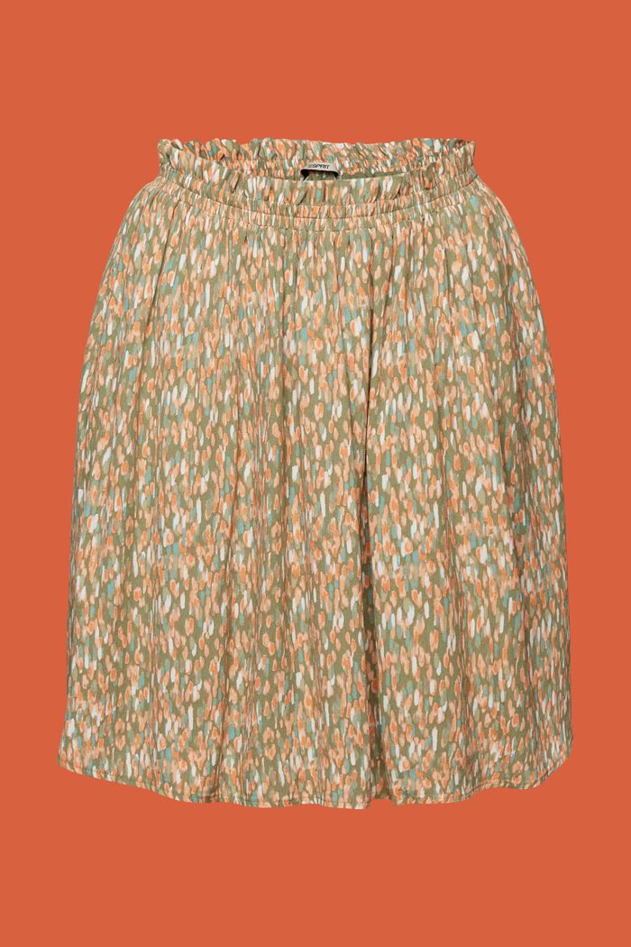 ESPRIT - Patterned mini skirt, LENZING™ ECOVERO™ at our online shop