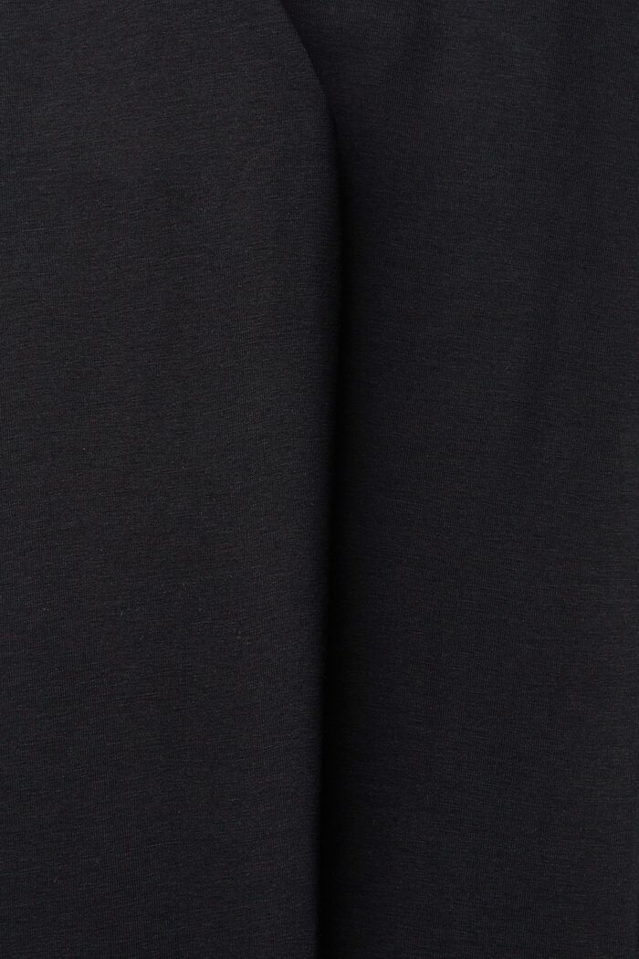 Leggings with organic cotton, BLACK, detail image number 1