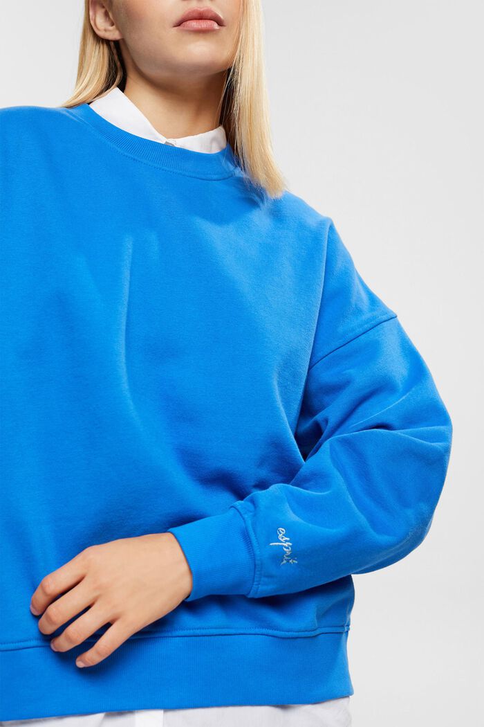 Relaxed fit Sweatshirt, BRIGHT BLUE, detail image number 0