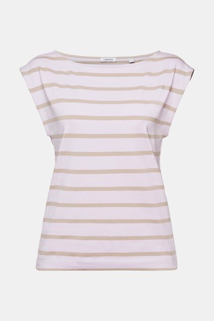 Striped Sleeveless T-Shirt
