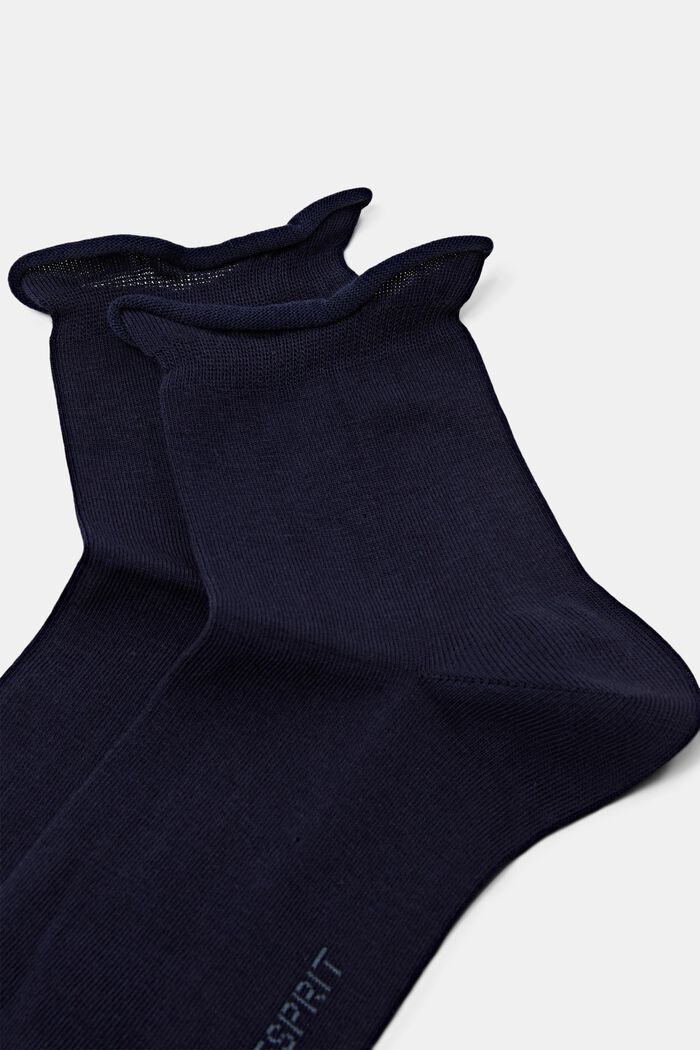 2-Pack Knit Socks, SPACE BLUE, detail image number 2