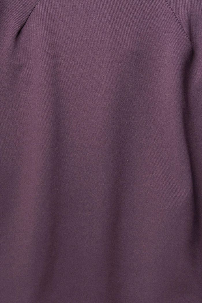Active top with E-DRY, AUBERGINE, detail image number 1