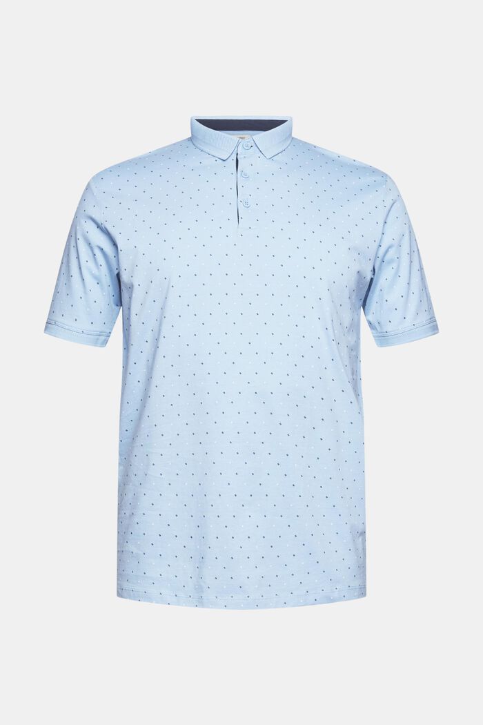 Jersey polo shirt made of organic cotton