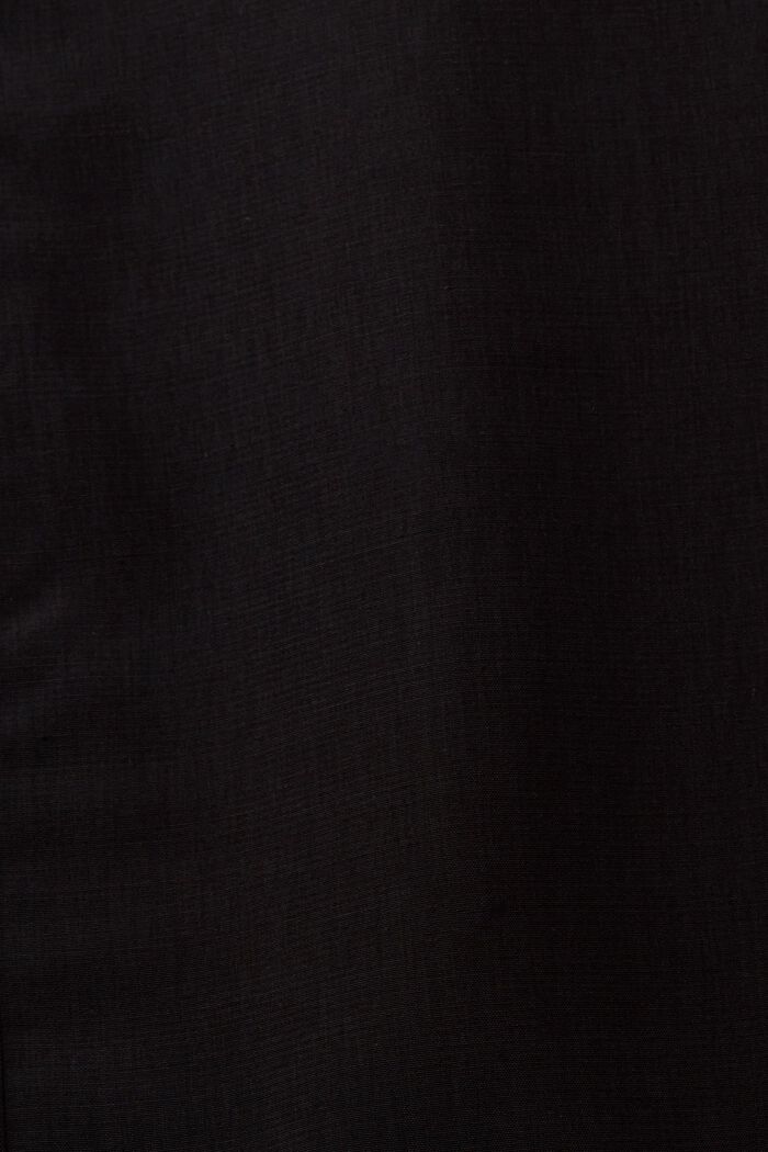 Semi-sheer blouse, LENZING™ ECOVERO™, BLACK, detail image number 1