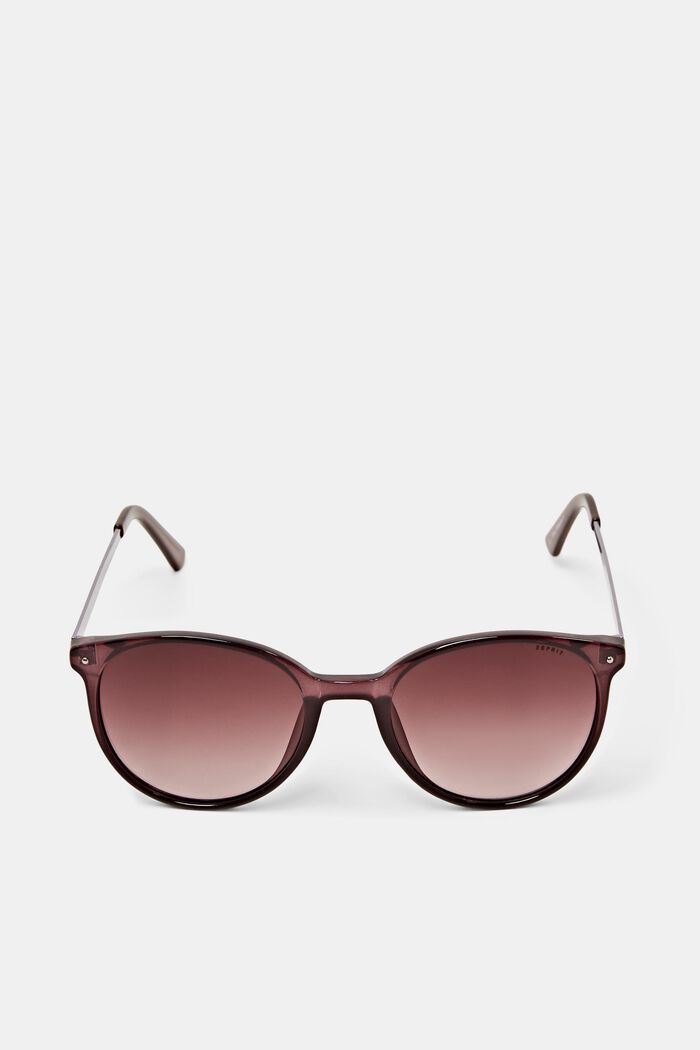 Round framed sunglasses, SILVER, detail image number 0