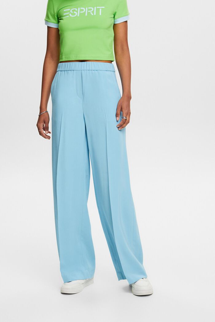 Pull-On Pants, LIGHT TURQUOISE, detail image number 0