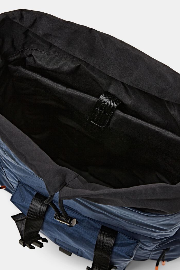 Ripstop backpack, PETROL BLUE, detail image number 4