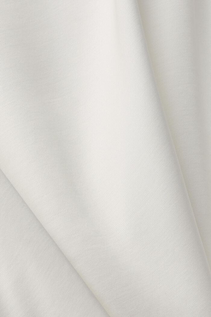 Satin camisole with lace trim, LENZING™ ECOVERO™, OFF WHITE, detail image number 5