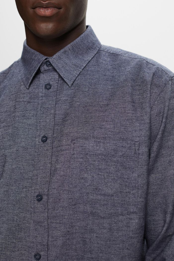 ESPRIT - Mottled shirt, 100% cotton at our online shop