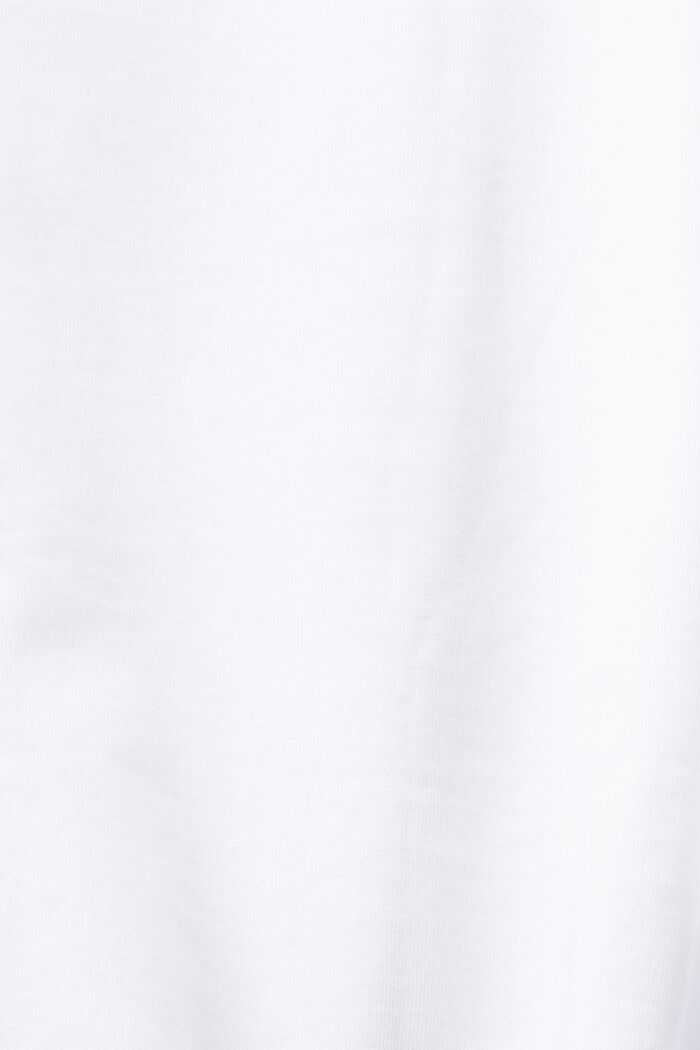 Graphic Print Oversized T-Shirt, WHITE, detail image number 5
