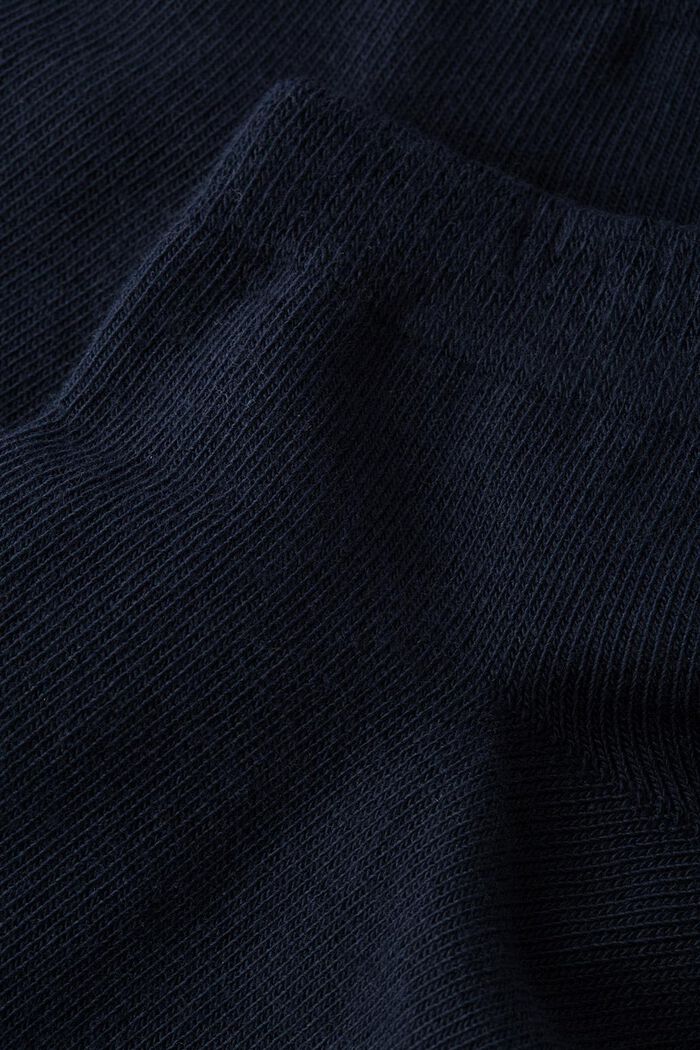 5-pack of blended cotton trainer socks, MARINE, detail image number 2
