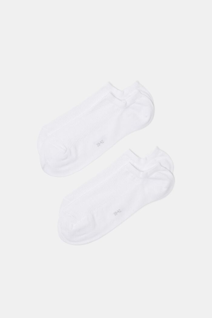 2-Pack Sneaker Socks, WHITE, detail image number 0