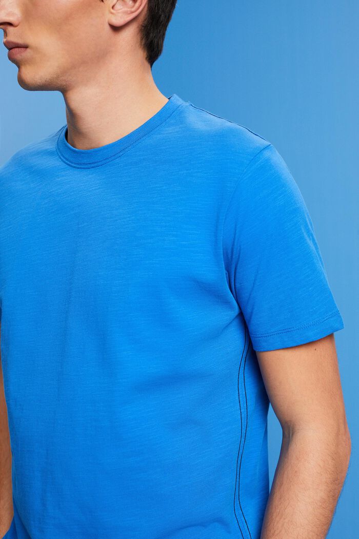 Cotton Jersey T-Shirt, BRIGHT BLUE, detail image number 2