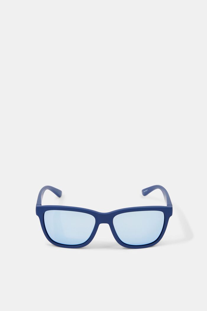 Rectangular sunglasses, BLUE, detail image number 1