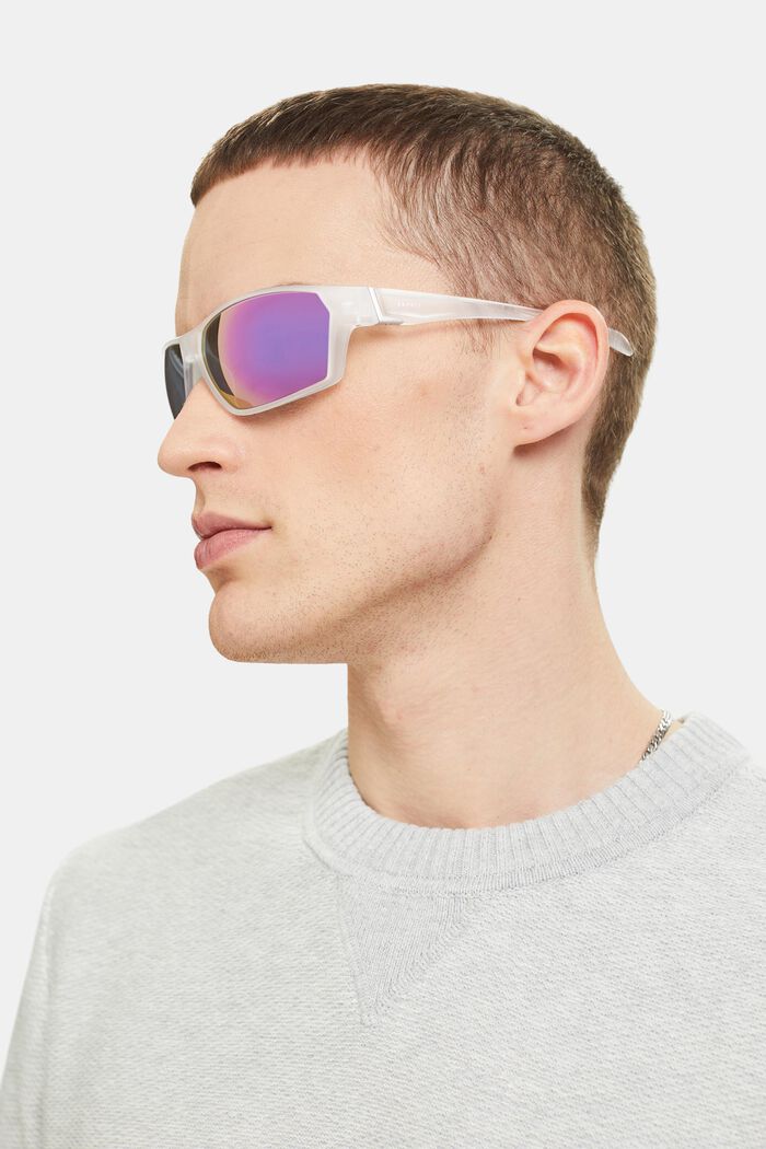 Unisex sport sunglasses, CLEAR, detail image number 2
