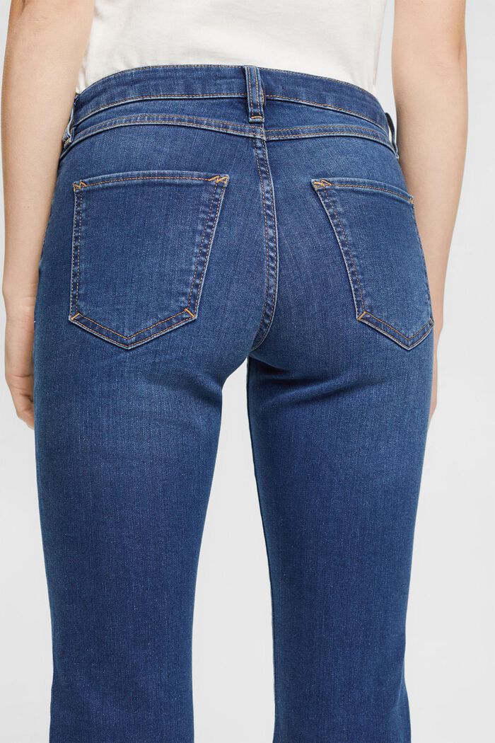 Bootcut jeans, BLUE DARK WASHED, detail image number 4
